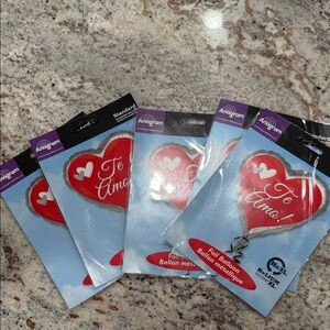 Red Heart Foil Balloon - Te Amo